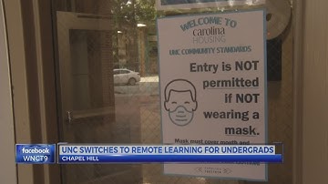 UNC switches to remote learning for undergrads