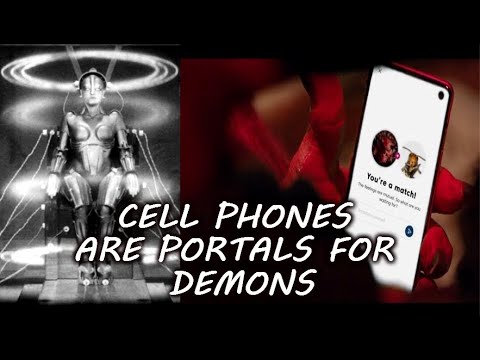 Cell Phones Make Holes In Your Aura And Open Demonic Portals