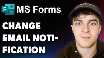How to Change Email Notification on Microsoft Forms (Full 2025 Guide)