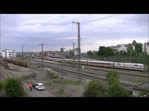 ICE-Kreuzung und -Durchfahrt in Gießen (14.07.2020, 16:48)