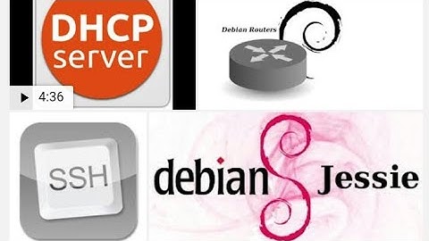 Konfigurasi router pada debian (install router debian)