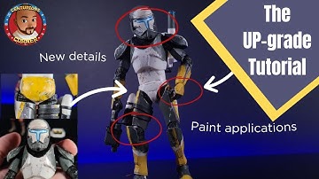 UP-grade Black Series Scorch Tutorial Repaint, Weathering and Details