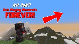 If Your Sun Disappears, QUIT MINECRAFT FOREVER! Minecraft Creepypasta
