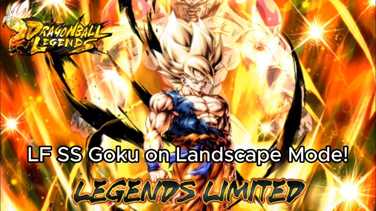 New SS Goku Trailer on Landscape Mode   Dragon Ball Legends