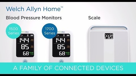 Welch Allyn Home Product Family Overview Video
