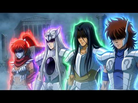MEET THE 4 LEGENDARY SILVER SAINTS FROM THE LOST CANVAS!
