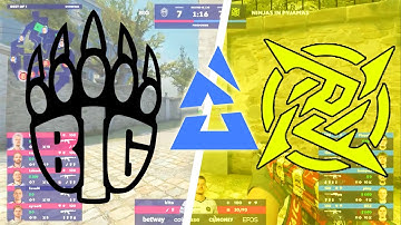 BIG VS NINJAS IN PYJAMAS || BLAST PREMIER SPRING GROUPS 2022