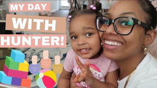 I Watched My Goddaughter Hunter!🥳💗🥰🛝