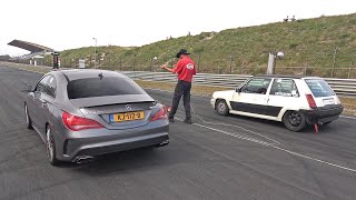 Renault 5 Gt Turbo Vs Mercedes-Amg Cla45