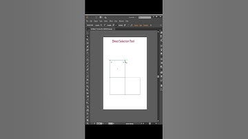 Direct Selection Tool Adobe Illustrator / FaheemShaheen