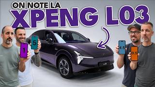 On NOTE la XPENG L03 avec @TESLAGeek  et @weelyke_  !