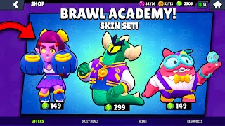 Everything About Brawl Academy Skin Set in Brawl Stars | #RangerRanch