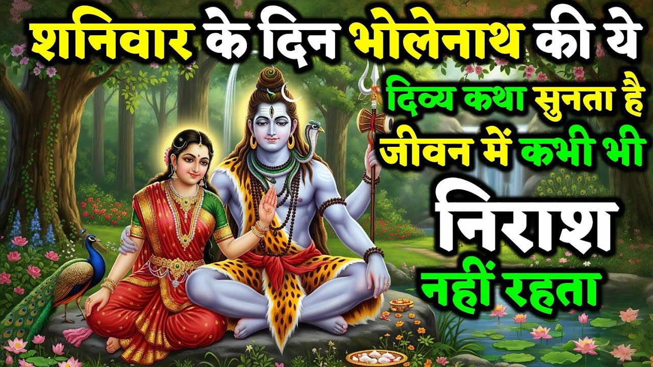 शनिवार को भोलेनाथ की ये कथा सुनो, चमत्कार खुद देखोगे। | Shanivar Vrat Katha | Bholenath Ki Kath 