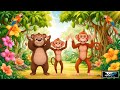 Golu Bhalu aur Natkhat Bandar 🐻🐒 | New Hindi Nursery Rhymes 2026 | Bachon Ke Gaane | Kids Dance Song