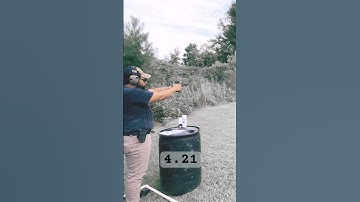 New Timney trigger knocking over the can too #tps  #steelchallenge #@Gun-KaiTactical