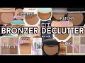 FINALLY... HUGE BRONZER  DECLUTTER & COLLECTION!!