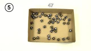 Physics｜ 2 1 Expt 2a   Radioactive decay¡Xa dice analogy ｜GCE AL・IB・IGCSE・SAT・AP・DSE