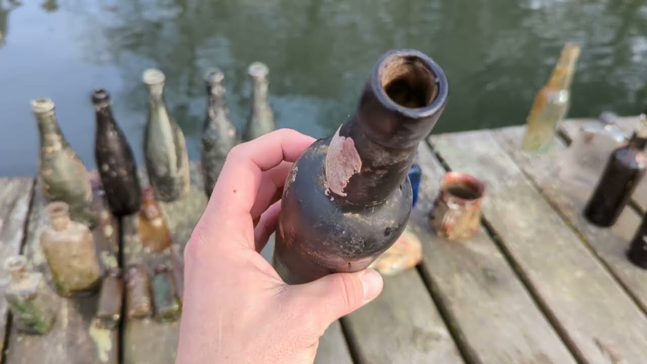 Diving for 100+ year old bottles! Victoria B.C.