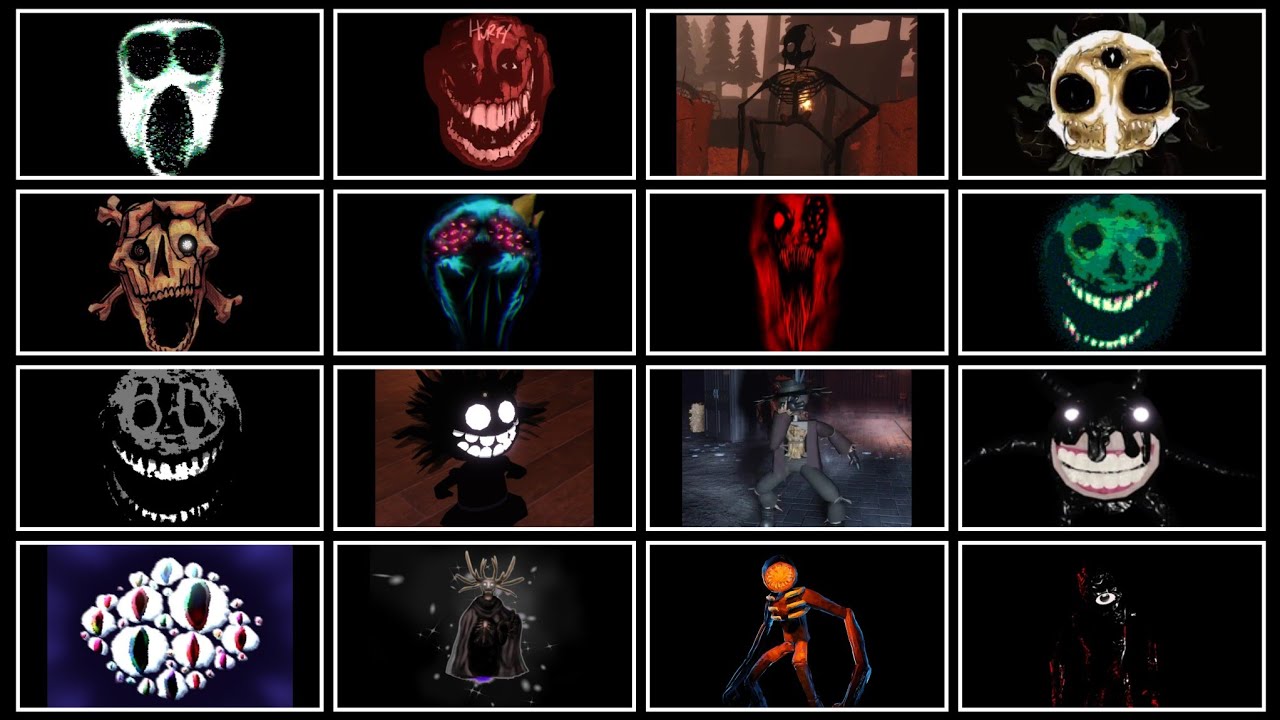 DOORS Hardcore Jumpscares on ALL Entities (Every Mode!) 😱 - YouTube