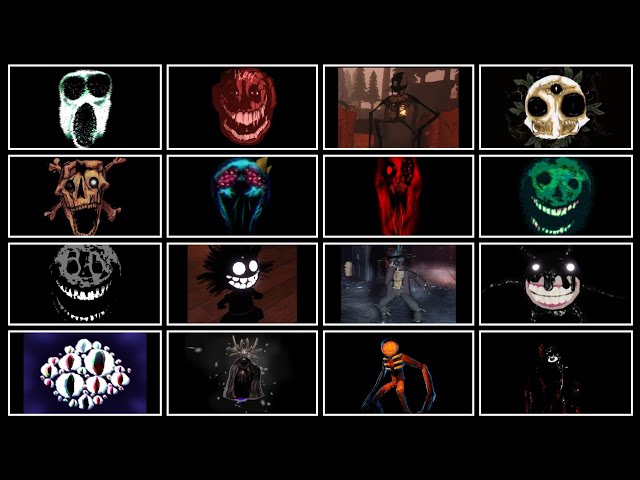 あなくま　doorsおまとめ DOORS Hardcore Jumpscares on ALL Entities (Every Mode!) 😱 - YouTube