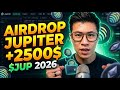 Don't Miss Jupiter Airdrop Season 2 — $10,000+ in Free $JUP (Farming Guide)