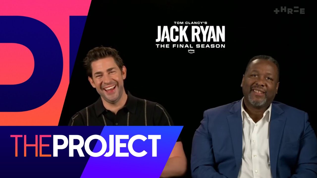 John Krasinski on going from Jim Halpert to Jack Ryan | The Project NZ ...