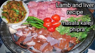 kaleji phipra and masala curry || how to make lamb liver recipe @hijabdelymutton