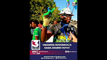 UNAWEZA KUSHANGILIA KAMA SHABIKI HUYU 