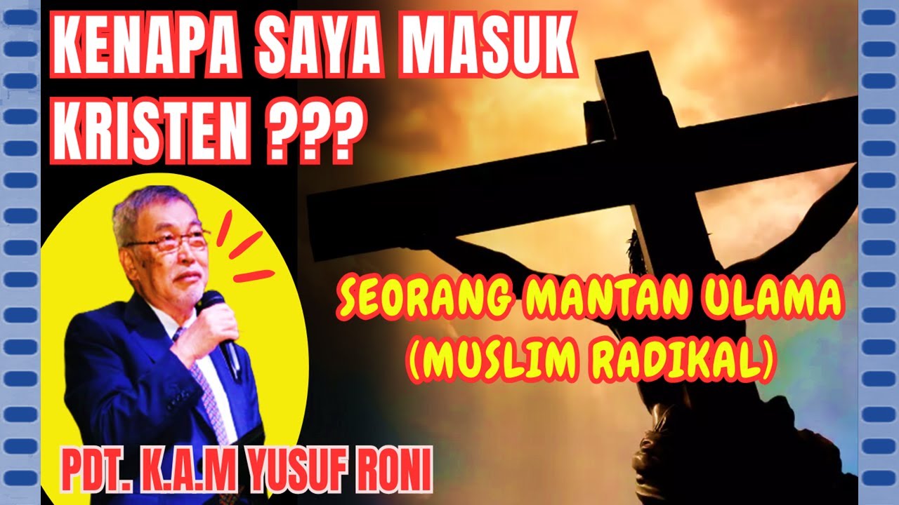 🔴ALASAN SAYA IKUT YESUS. Pdt Yusuf Roni - YouTube