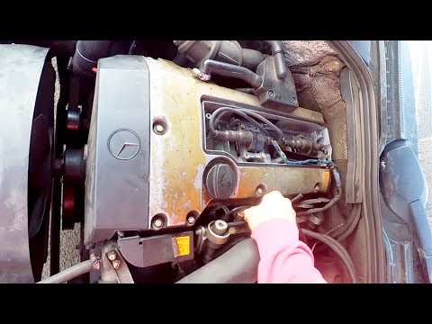 Mercedes w202 .Завести мерседес проблема !В ЧЕМ ПРИЧИНА? Часть 2.AutoDogTV дырявыймерс 2017 #4