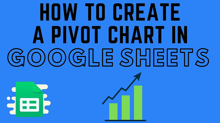 Pivot table editor not Showing Google Sheets