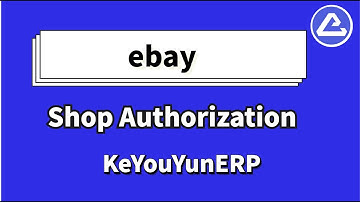 ebay,authorize a shop - KeYouYun, global dropshipping and publication software