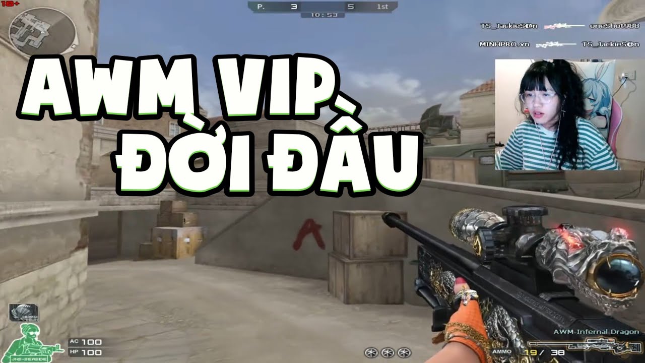 ( Đột kích ) Đua top bằng AWM Vip Inferno Dragon thời đầu CFVN | Lâm ...