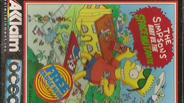 The Simpsons - Bart Vs. The Space Mutants Product Review for the Commodore 64