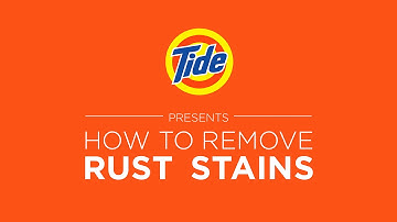 Tide | Laundry Tips: How to Remove Rust Stains with Tide PODS