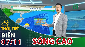 Thời tiết biển 07/11/2022: Khu vực Bắc biển Đông sóng cao, gió lớn | VTC14
