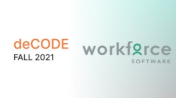 Workforce Team - Demo Presentations at deCODE Hackathon Fall 2021