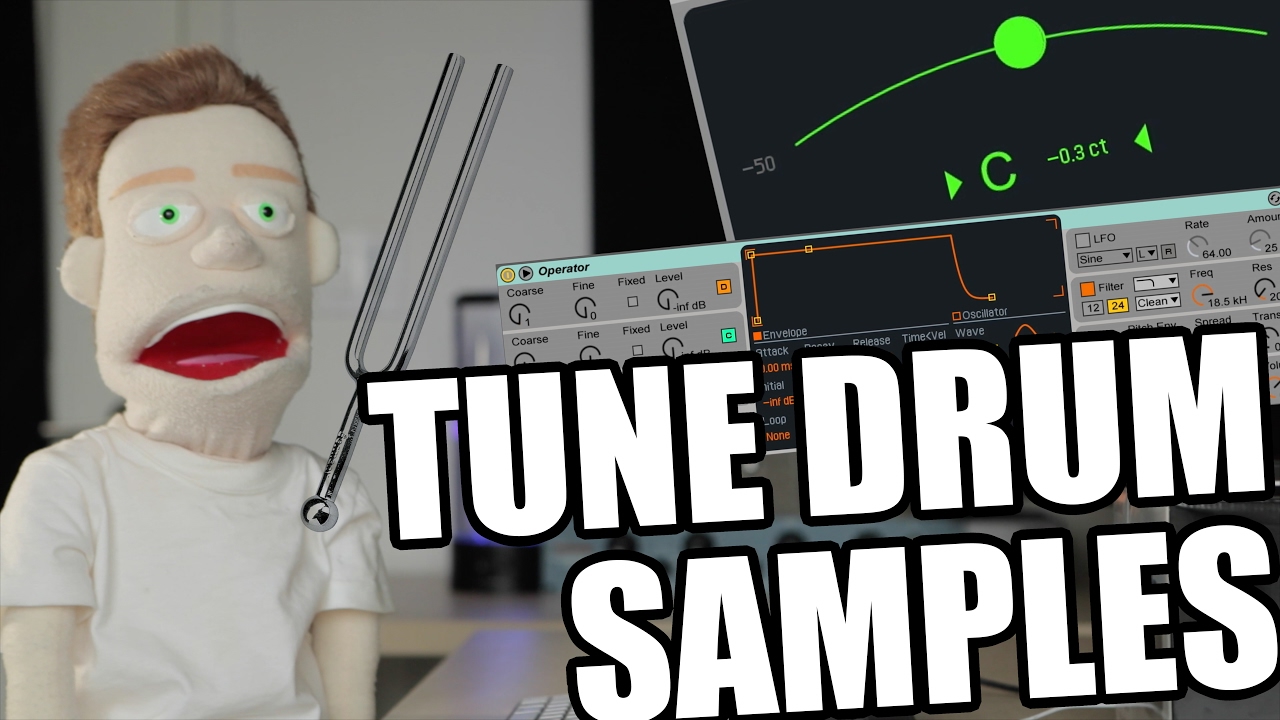 How To Produce In Key Tune Drum Samples Ableton Tutorial YouTube