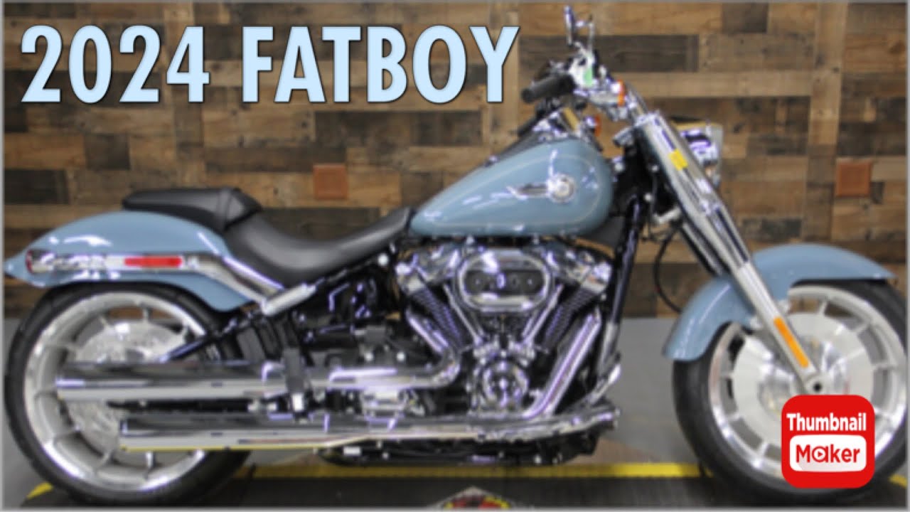 2024 Fatboy in Sharkskin Blue - YouTube