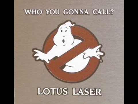 Meta C MOPA laser engraving colours to stainless steel Ghostbusters