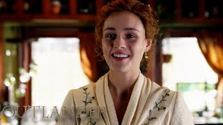 Outlander | Jamie Helps Brianna Get Ready For Her Wedding Day