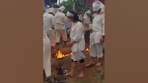 đám ma đi qua than lửa [tào cao bằng]