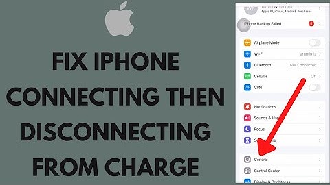 How To FIX iPhone Connecting Then Disconnecting From Charger (2022)