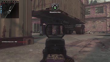 Quick 11 kill streak with a little hide and go seek and gun fu towards the end