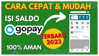 CARA ISI SALDO GOPAY CEPAT DAN MUDAH