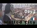 France VLOG Series Part 6 / Day 2 ( The Walled City of Saint Malo ) Travelling & Stay