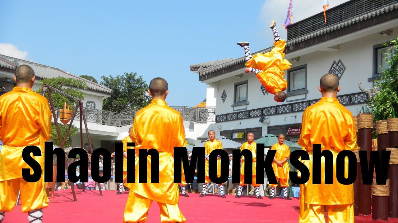 Spectacular Martial Arts Performance By Shaolin Monks On Hong Kong s Lantau Island YouTube