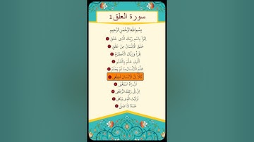 ماهر المعيقلي - سورة العلق (part 1)