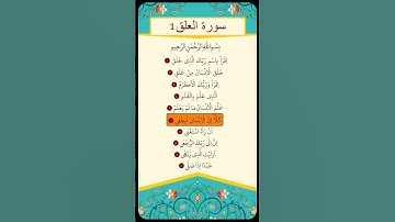 ماهر المعيقلي - سورة العلق (part 1)