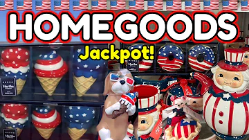 AMAZING HOMEGOODS JACKPOT SHOP WITH ME! 🔥 ALL THE HOTTEST NEW FINDS! 🇺🇸